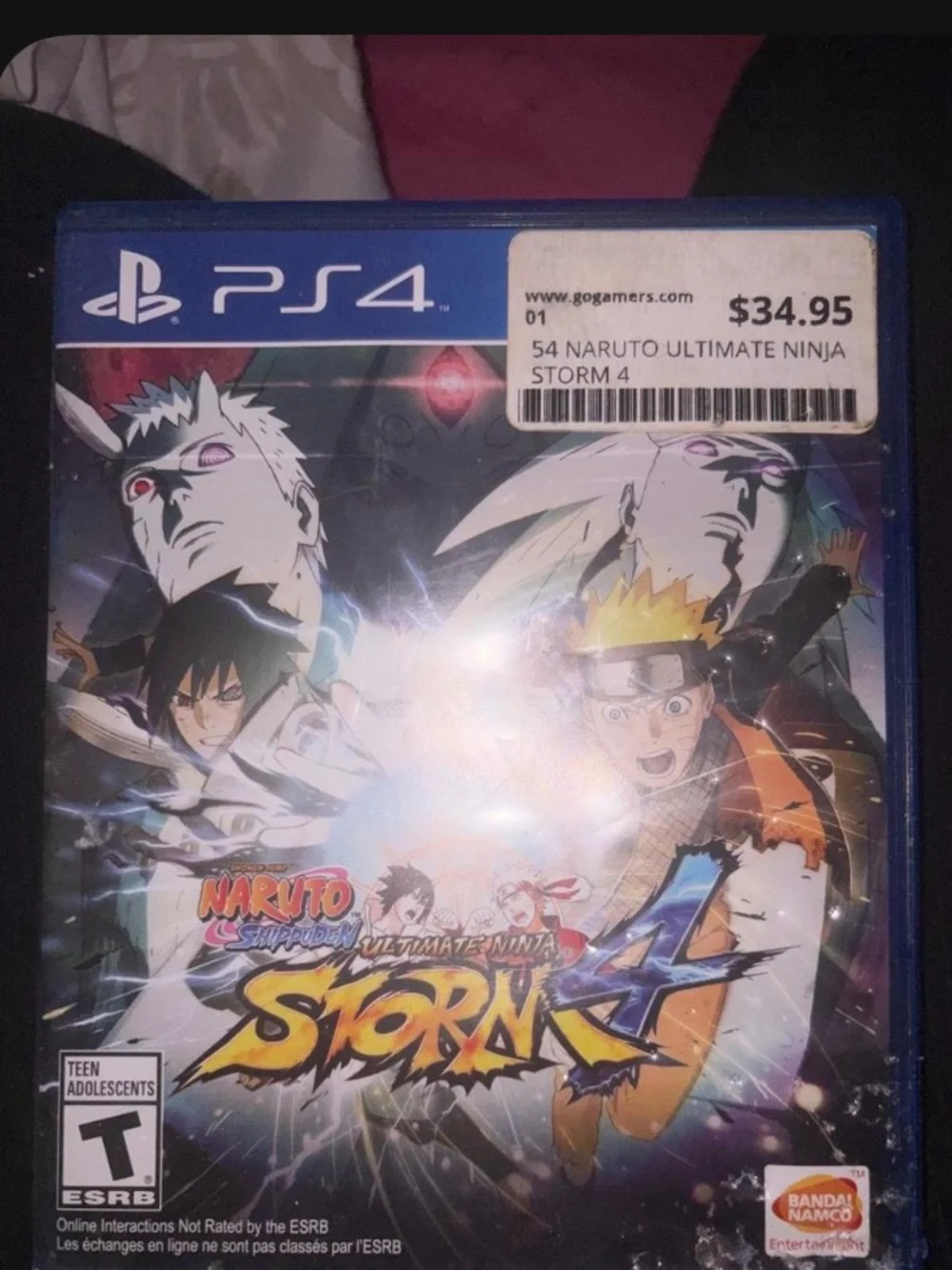 Sony PS4 Naruto Shippuden: Ultimate Ninja Storm 4 - Game disc